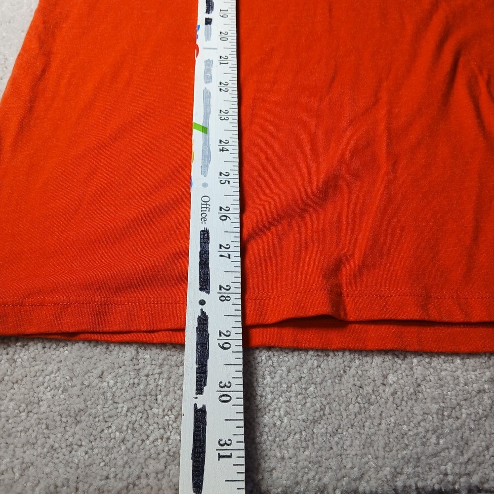 Phoenix Suns Shirt Men Large Orange City Skyline Print #1 Booker 47 Cotton - Picture 5 of 11
